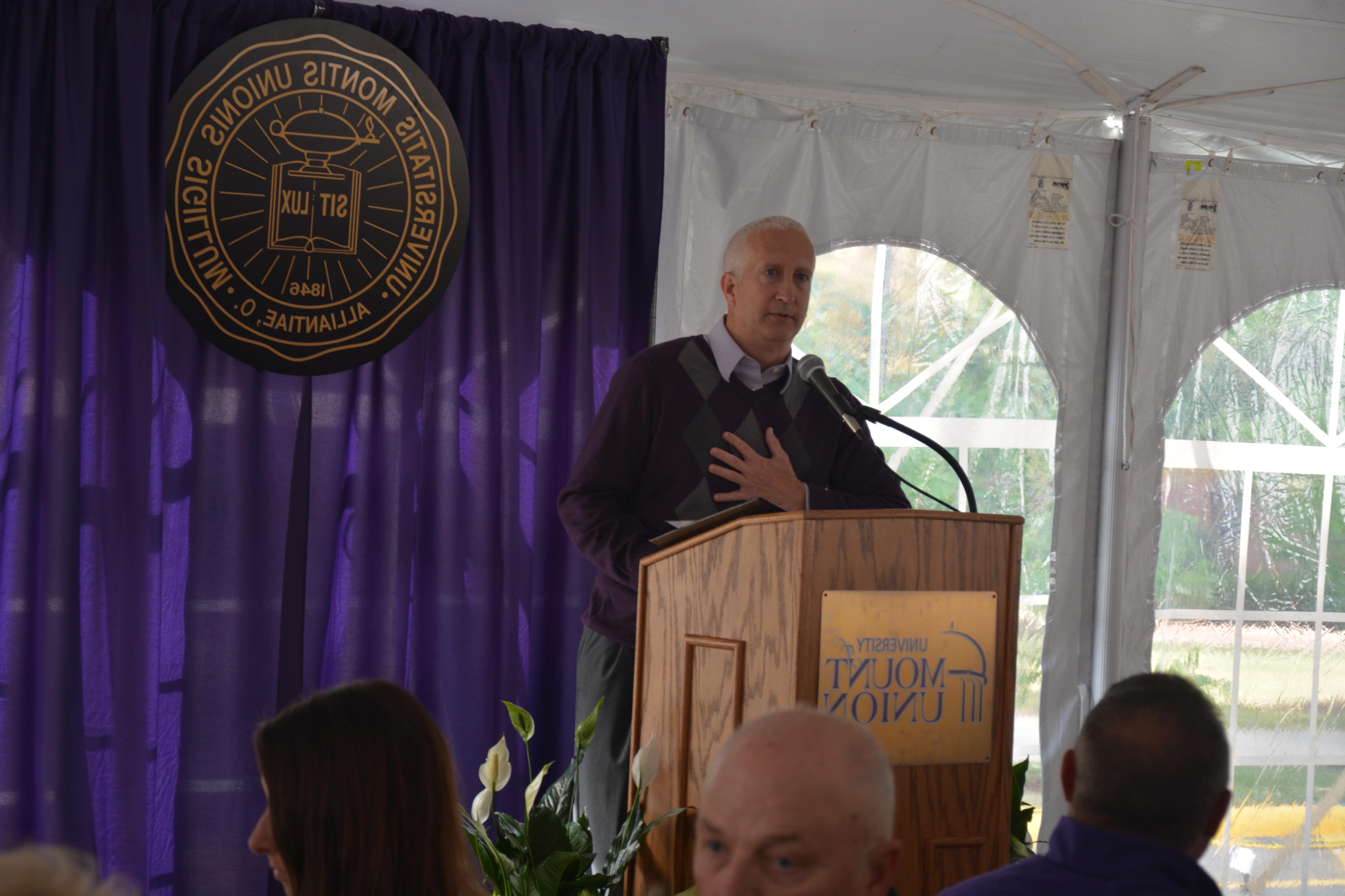 Alumni Association Former President Bill Schumacher